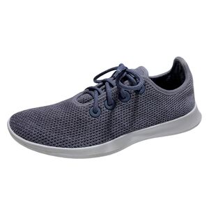 Allbirds Tree Runner Pale Blue Lace Up Knit Comfort Sneakers Women's Size 10